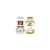 Ncs Magnesium Malat 180 Tablet   Flx Omega 3-6-9 90 Tablet thumbnail 1