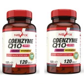 Nevfix Coenzyme Q10 200 Mg Koenzim Q10 120 Tablet 2 Kutu thumbnail 1