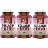 Ncs Collagen () (Tip) 1-2-3 Hyaluronic Acid 3 x 90 Tablet Glutatyon C   E   D Vitamini thumbnail 1