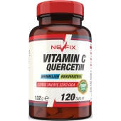 Nevfix Vitamin C Quercetin Bromelain 120 Tablet thumbnail 1