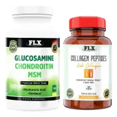 Flx Glucosamine 180 Tablet   Flx Kollajen Tip 1-3 60 Tablet thumbnail 1
