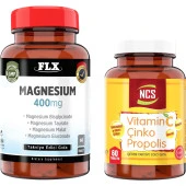 Ncs Magnesium Elemental Complex 400 Mg 60 Tablet + Ncs Vitamin C Çinko Propolis 60 Tablet - 1