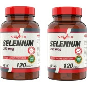 Nevfix Selenyum 200 Mcg 120 Tablet 2 Kutu thumbnail 1