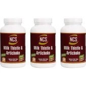 Ncs Milk Thistle Artichoke Zerdeçal Karahindiba Zencefil Maydanoz Deve Dikeni Enginar 3 Kutu 540 Tablet thumbnail 1