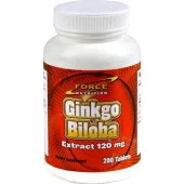 Force Nutrition Ginkgo Biloba Extract 120 MG 200 Tablet thumbnail 1