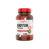 Nevfix Biotin 5000 Mcg 1 Kutu 120 Tablet thumbnail 1