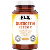 Flx Kuersetin Ester C Resveratrol ve Bromelain 120 Tablet thumbnail 1