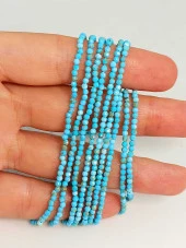 Turkuaz Taşı Dizi 2mm (45454) thumbnail 1