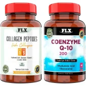 Flx Coenzyme Q-10 200 Mg 60 Tablet   Flx Kollajen Tip 1-3 60 Tabl thumbnail 1