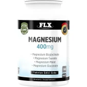 FLX Magnezyum Bisglisinat Malat Taurat Glukonat 180 Tablet - 1