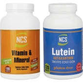 Ncs 2 li Set Vitamin Mineral + Lutein Astaksantin - 1