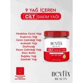 Nevfix Beauty Cilt Bakım Yağı 9 Yağ Içeren 190ML - 4
