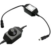 Powermaster DC12V-DC24V 2A Tek Renkli Şerit Led Dimmer Işık Şiddeti Kontrolü - 1