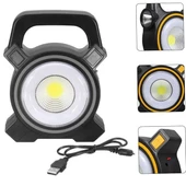 Powermaster JY-819A COB Ve Angel LED'li 3 Modlu Solar + Usb Şarjlı Çalışma Lambası - 5