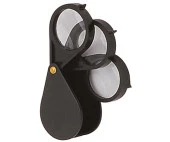 Powermaster PM-6585 Katlanır 3'Lü 30 Mm Cep Büyüteç - 1