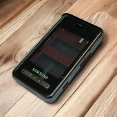 Samsung D980 Kasa Samsung Galaxy D980 Uyumlu Siyah Renk Orta Kasa Ön Arka Kapak Tuş Takımı - 1