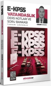 2024 EKPSS Vatandaşlık Ders Notu ve Soru Bankası Tek Kitap Aklımdavar Yayıncılık - 1