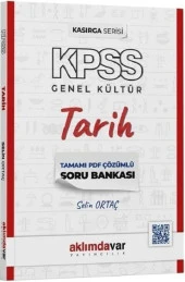 KPSS Tarih Kasırga Soru Bankası PDF Çözümlü Aklımdavar Yayıncılık - 1