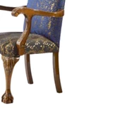 Sandalye 198752 Zus180 Model Oyma Ayak-Sırtlık Ahşap Retro Ceviz Renk El Yapım - 4