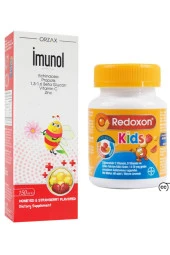 Ocean İmunol Şurup 150 ml + Redoxon Kids 60 Çiğneme Tablet - 1