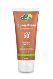Arifoğlu Güneş Kremi 50+ Organik Aloe Veralı Anti Aging 100ml thumbnail 3