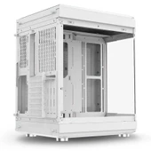 Dragos North 1x Fan USB 3.0 + Type C ATX Mid Tower  Panoramik Temperli Cam Gaming Bilgisayar Kasası Beyaz - 3