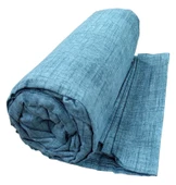 Özlü Fitted Lastikli Çift Kişilik Çarşaf Seti (160x200)-Petrol - 1