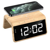 Sunowl SO700 Saat,LED Işık,15W Kablosuz Hızlı Şarj - 6