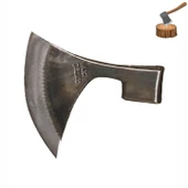 Aki Dövme Çelik Kare Sap Balta 20 cm-No 3-Sapsız - 1