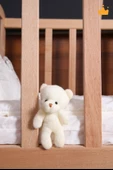 Babyhola Şık Bayramlık Ayılı Oyun Arkadaşı Tüvit Kız Bebek Çocuk Badi Jile 2'li Oyuncaklı Elbise Takım 2339 - 5
