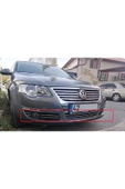 Passat B6 Ön Tampon Çıtası Krom 11 Parça 2005 - 2012 Paslanmaz Çelik Sisli Araçlar İçin thumbnail 6