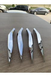 Clio 5 Sis Far Çıtası  4 Parça 2019 ve Sonrası Paslanmaz Çelik - 1