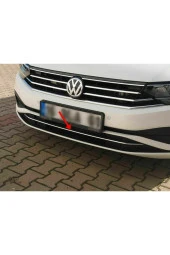 Passat B8,5 Ön Tampon Alt Çıtası 2019 ve Sonrası 1 Parça Paslanmaz Çelik thumbnail 4