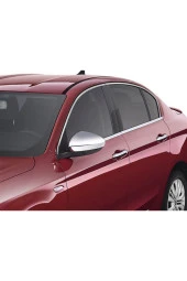 Egea Cross Krom Cam Çevresi Tam Sedan - Hb 2020 Ve Sonrası 8 Parça Paslanmaz Çelik thumbnail 3