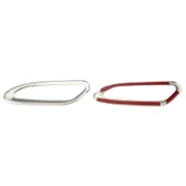 Egea Sinyal Çerçevesi 2015 ve Sonrası Krom 2 Parça Paslanmaz Çelik thumbnail 2