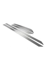 Nıssan Qashqai Yan Kapı Çıtası 2014 ve sonrası Krom 4 Parça Paslanmaz Çelik thumbnail 1