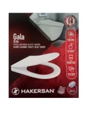 HAKERSAN GALA SLİM YAVAŞ KAPANAN KLOZET KAPAĞI - 2