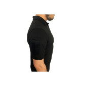 Wolftrap Tactical 2 Cepli Polo Yaka Kısa Kollu Taktik Tshirt Siyah thumbnail 5
