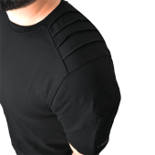 Wolftrap Tactical Dalga Desenli Kısa Kollu Taktik Tişört Siyah - 2