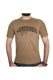 Komando Yazılı Kısa Kollu Baskılı Taktik Tişört Nano thumbnail 2