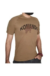 Komando Yazılı Kısa Kollu Baskılı Taktik Tişört Nano thumbnail 3