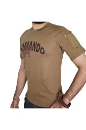 Komando Yazılı Kısa Kollu Baskılı Taktik Tişört Nano thumbnail 5