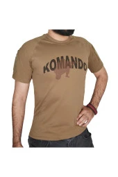 Komando Yazılı Kısa Kollu Baskılı Taktik Tişört Nano thumbnail 4