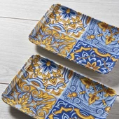 GÜRAL PORSELEN Camelia 18 Parça 6 Kişilik Bone Kahvaltı Takımı - 2188 - 4
