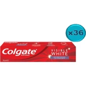 Colgate Diş Macunu 75ML Visible White/Görünür Beyazlık (36 Lı Set) thumbnail 1