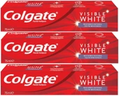 Colgate Diş Macunu 75ML Visible White/Görünür Beyazlık (3 Lü Set) - 1