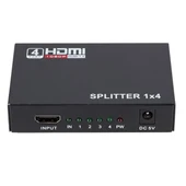 Powermaster PM-12081 4 Port HDMI Splitter Dağıtıcı 1.4V 1080P 4KX2K - 4