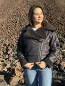 İçi Suni Kürklü Suni Süet Crop Biker Ceket - 5