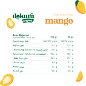 Dokuru Original Mango Atıştırmalık Meyve Cipsi - 2