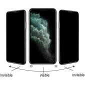 iPhone 14 Pro Kolay Uygulama Aparatlı Anti Statik Hayalet Cam Privacy Glass Hayalet Cam Ekran thumbnail 2